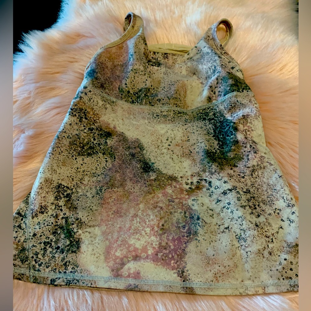 Lululemon multicolored Razorback tank